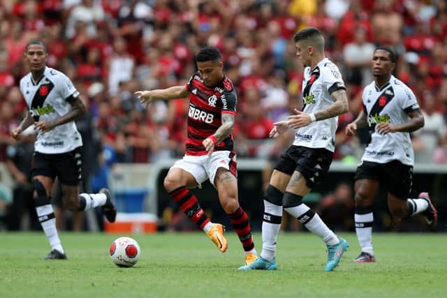Joao Gomes joined Wolves from Brazilian club Flamengo