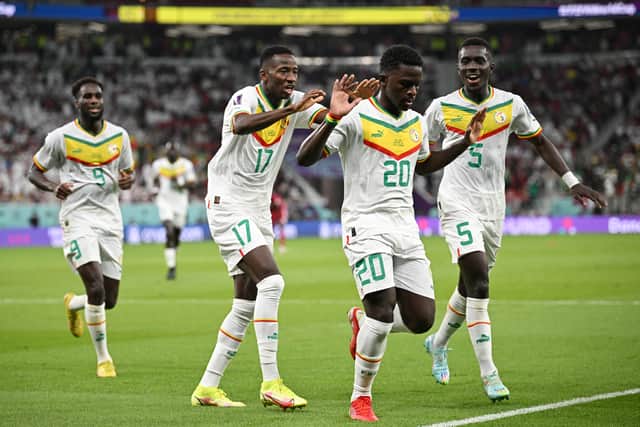 Senegal international Bamba Dieng.