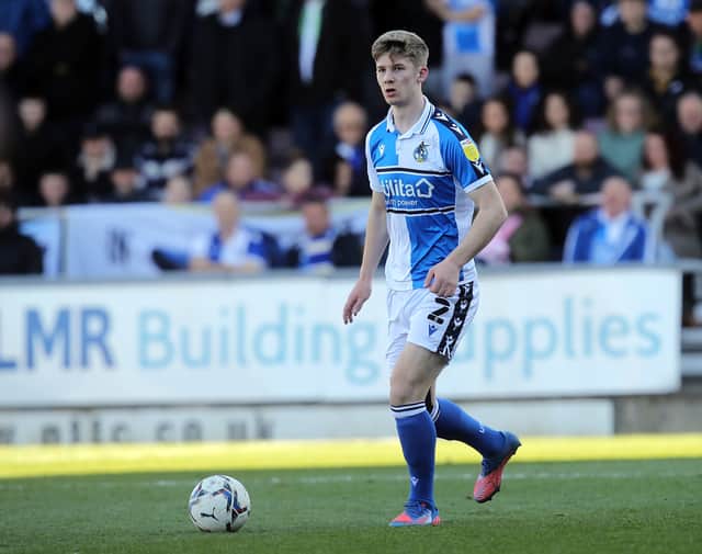Connolly won promotion from League Two during his loan at Bristol Rovers.