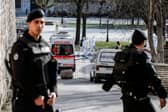 Turkish police officers