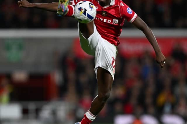 Issa Kabore did well on loan at Wrexham from Manchester City.