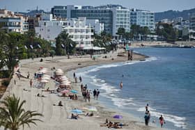 Ibiza is one of the most popular resorts for UK travel