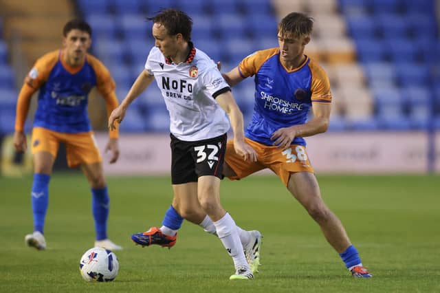 Hollman featured just eight times for Walsall in all competitions after arriving from Australian side Macarthur FC last summer. (James Baylis/Salop Photo)