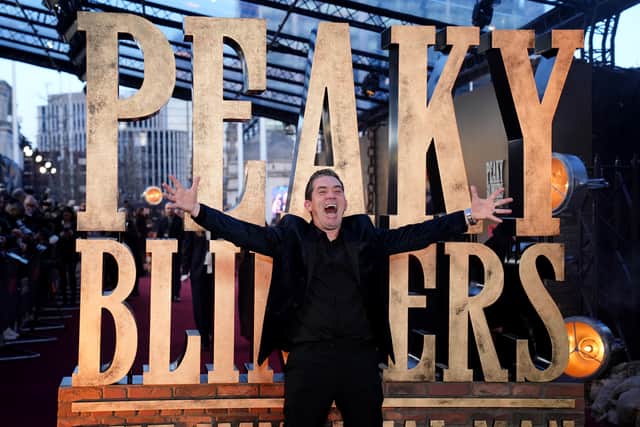 Packy Lee attending the global premiere for Peaky Blinders: The Immortal Man at Symphony Hall, Birmingham. Photo: Jacob King/PA Wire