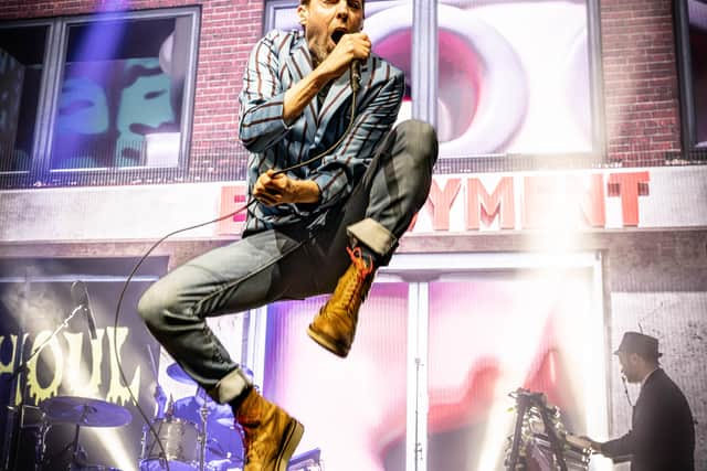 It was a high energy show, with Ricky Wilson bouncing around like a man half his age. Photo: Dave Cox Photography
