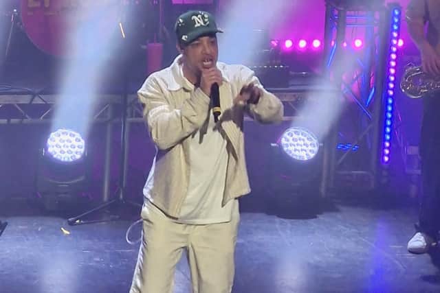 Nate Ethan put on a powerful show during his part in the show