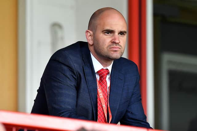 Walsall co-chairman Ben Boycott visited England last week.