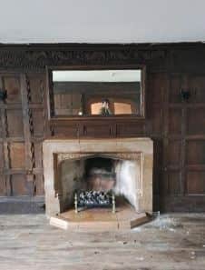 Another historic fireplace