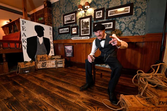 The pub has a striking resemblance to the Garrison, the main pub in the show