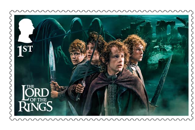One of their new set of eight stamps in the main set