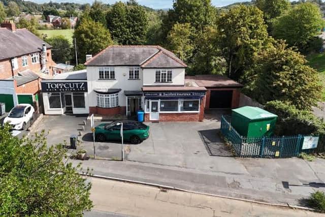 The former Swinford Insurance office in Potters Cross, Kinver