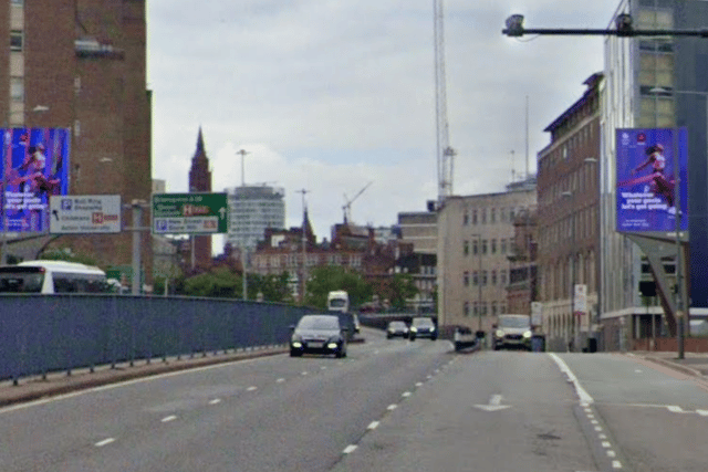 Corporation Street at Aston Road - where the road intersects with the A38 Aston Expressway (Photo credit: Google Street View)