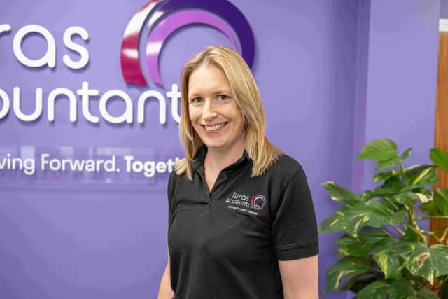 Helen Columb , owner of Turas Accountants