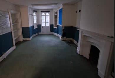 Historic features in the library