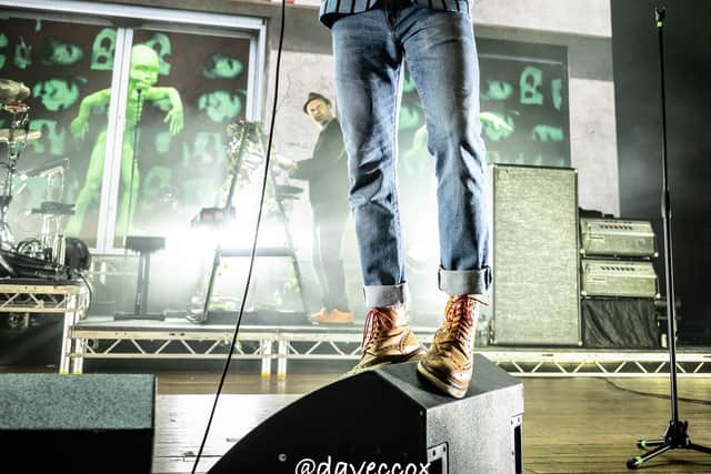 Ricky Wilson showed his stage presence throughout. Photo: Dave Cox Photography