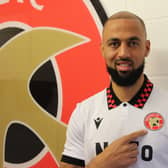 Kemar Roofe played just twice for Walsall in League Two. (Owen Russell)
