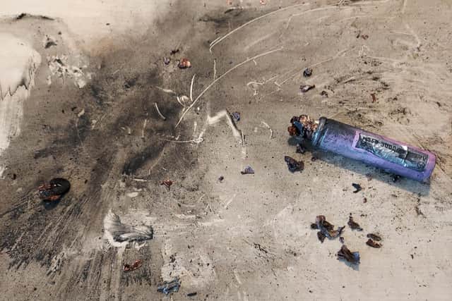 An exploded vape