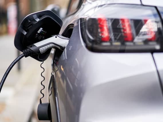 EV charging station (John Walton/PA)