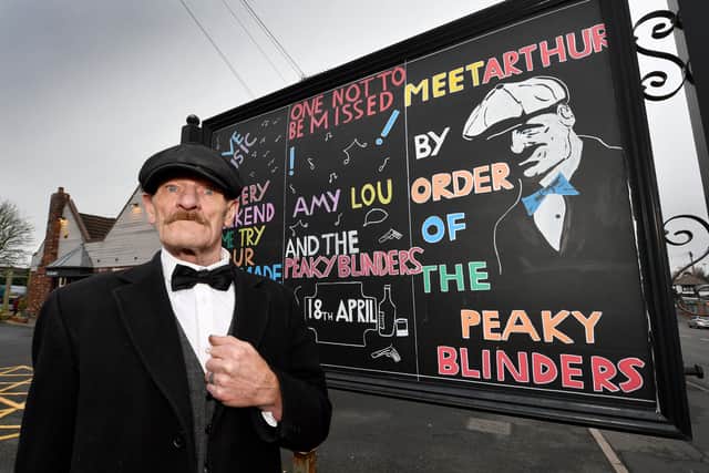 Paul O'Reardan is the spitting image of Arthur Shelby