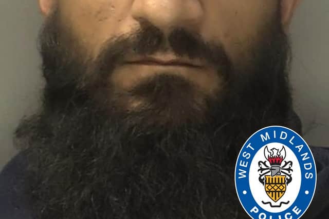 Kassam Hussain was found guilty of nine offences by unanimous verdict at Birmingham Crown Court in December last year