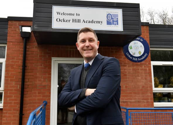 Pictures at Ocker Hill Academy, Tipton, for School Focus feature.Headteacher Joe Farmer.