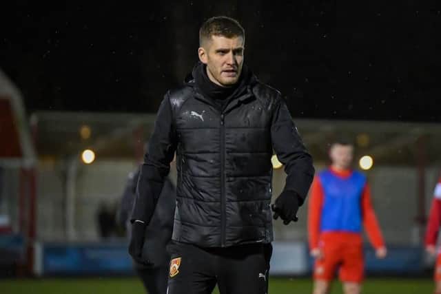 Stourbridge boss Scott Adey-Linforth. Picture: Stourbridge FC