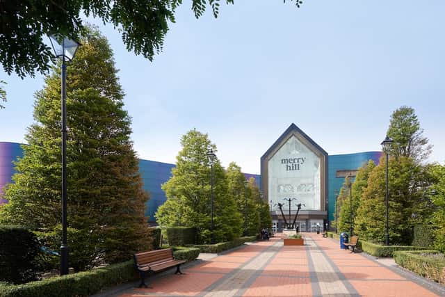 Merry Hill shopping centre in Brierley Hill