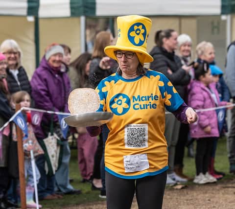 Stafford Pancake Race (Pic: Ian Knight / Z70 Photography)