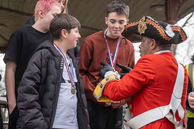 Stafford Pancake Race (Pic: Ian Knight / Z70 Photography)