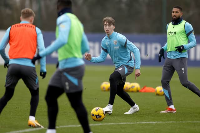 Harry Whitwell is a highly-regarded midfielder set to get his chance at Carrow Road. (Photo by Adam Fradgley/West Bromwich Albion FC via Getty Images)