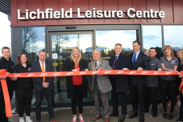 Olympian swimmer Rebecca Adlington cut the ribbon to officially open Lichfield Leisure Centre last month. Photo: Lichfield Leisure Centre