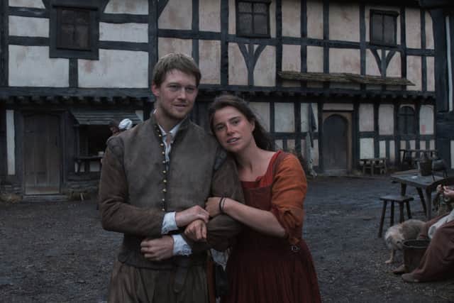 Jessie Buckley stars as Agnes and Joe Alwyn as Bartholomew in director Chloé Zhao’s HAMNET(Image: Courtesy of Focus Features / © 2025 FOCUS FEATURES LLC)