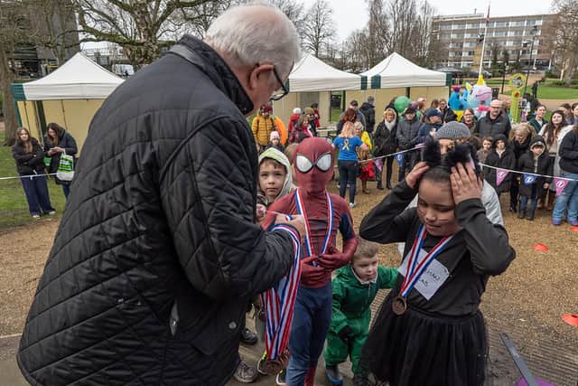 Stafford Pancake Race (Pic: Ian Knight / Z70 Photography)