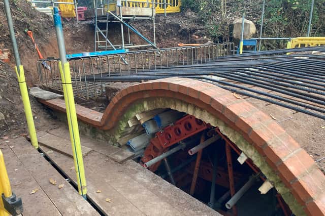 It is one of more than 500 road bridges in Staffordshire estimated to be over 100 years old.
