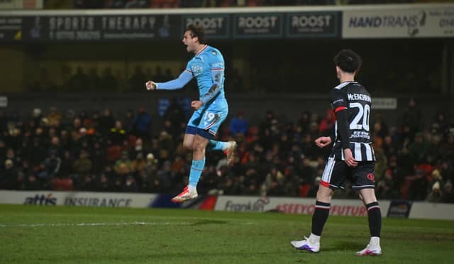 Aaron Pressley scored his first Walsall goal since October 4 with his equaliser at Grimsby.
