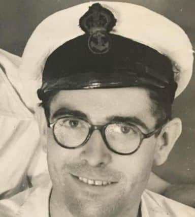 Joe Bullock in his naval days