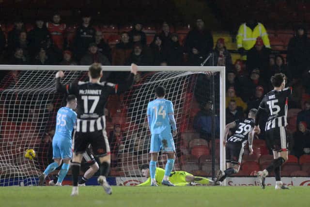 Former Walsall striker Andy Cook scored bagged a brace in the second half.