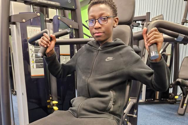 Daniel said the centre had helped him to become fitter and improve his mental health