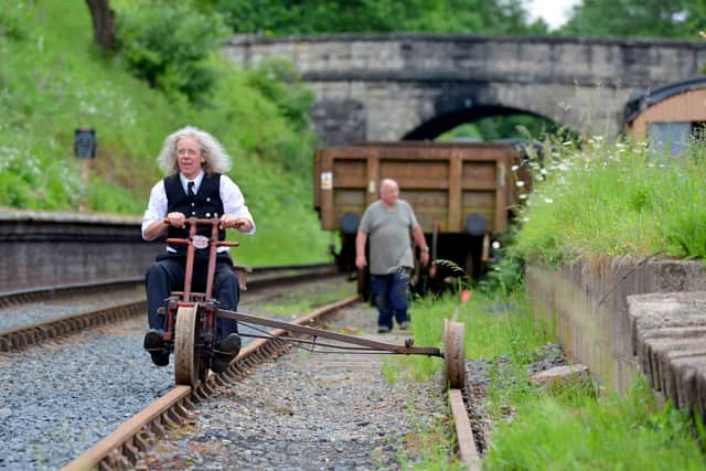 Station master Steve Downs