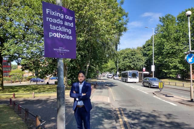 Wolverhampton Council’s cabinet member for transport Councillor Qaiser Azeem