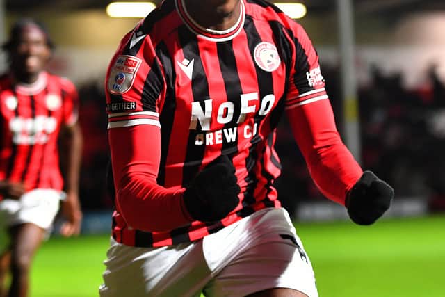 Courtney Clarke has scored twice for Walsall this season.