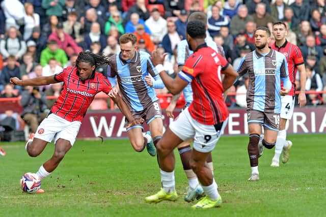 Nathan Asiimwe made 13 appearances for Walsall during his loan spell last year.