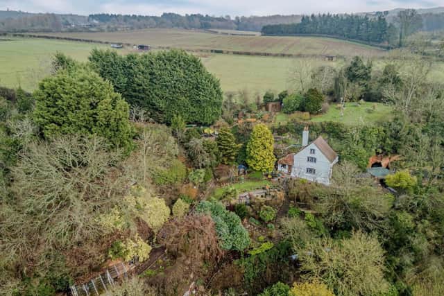 A stunning 16th-century West Midlands cottage built into a carved-out cave has gone on sale