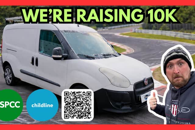 David reacts to the reality of his budget campervan challenge, raising £10,000 for Childline and the NSPCC.