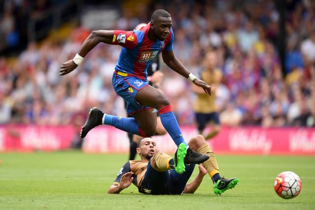 Walsall's Adomah played with former Premier League star Yannick Bolasie at Barnet.