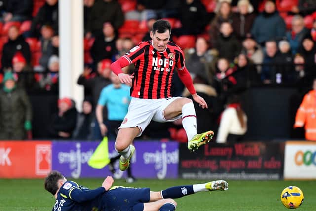 Walsall defender Evan Weir is yet to feature under Darren Byfield.