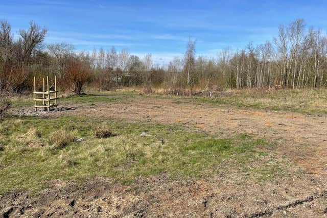 Reedswood Park visit March 2025. Site proposed for new SEN school in Walsall 