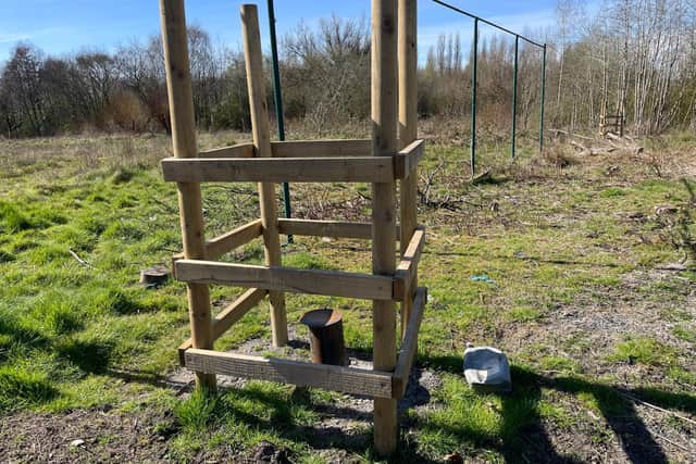 Reedswood Park visit March 2025. Site proposed for new SEN school in Walsall 