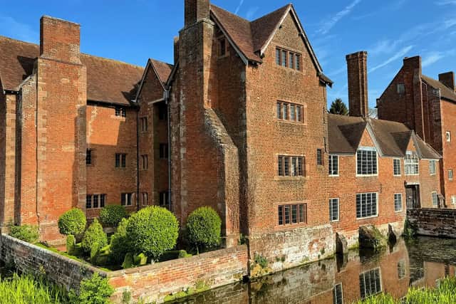 Moated Elizabethan manor house Harvington Hall