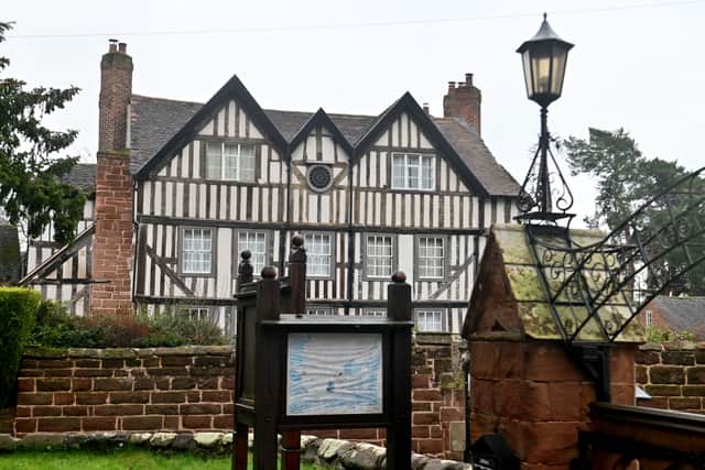 One of Worfield's interesting buildings. Photo: Steve Leath